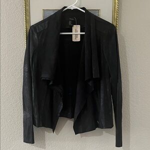 Forever 21 Black Leather Jacket for Women